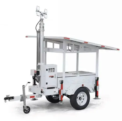 BIGLUX Brand China 2*460w Custom Mobile Floodlight Tower with Generator 3