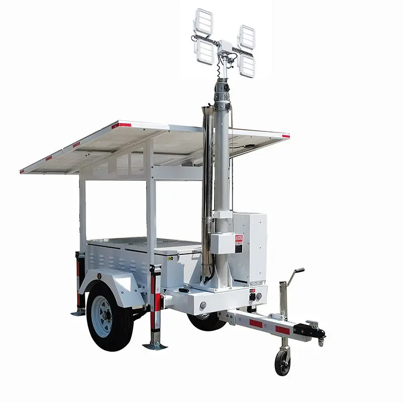 BIGLUX Brand China 2*460w Custom Mobile Floodlight Tower with Generator 4