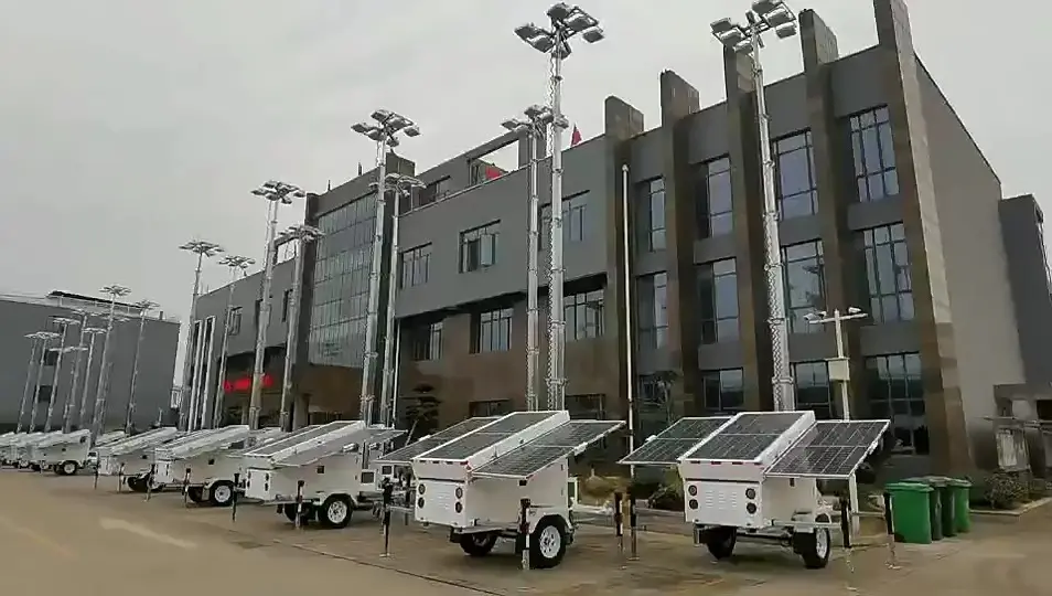 Portable Solar Array Trailer Portable Solar Array Trailer Company 1