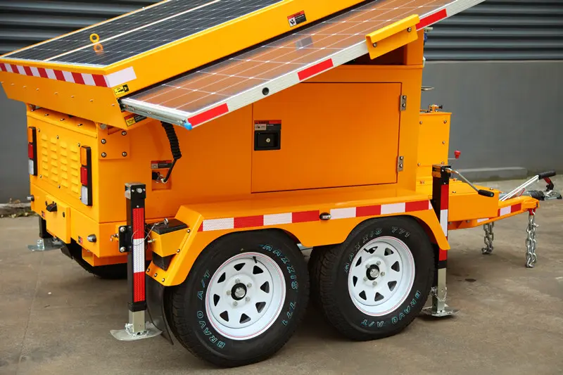 BIGLUX - Mobile Solar Power Trailer Steel Q235 Biglux 5