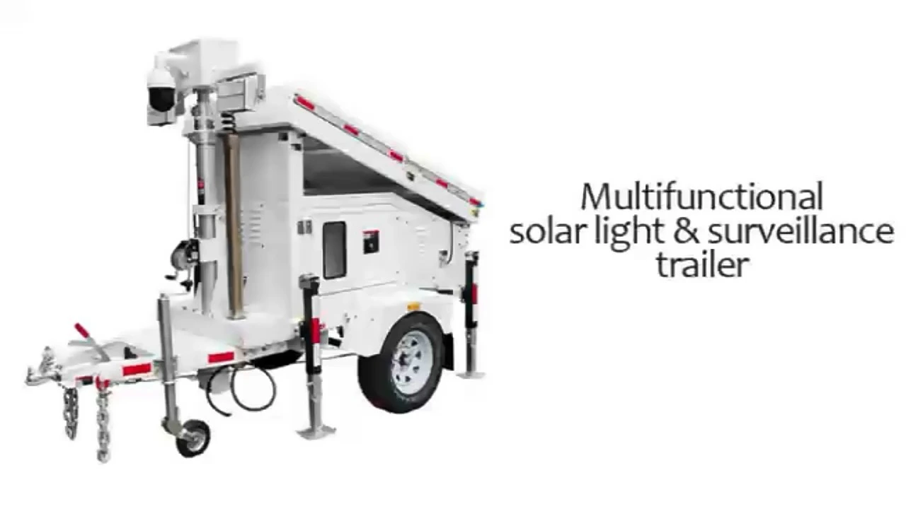 Treler cctv solar berkuasa untuk acara luar 1