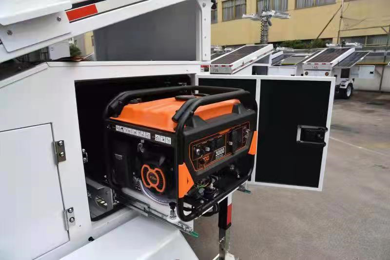 Mobiele selfstandige sonsleepwa-opwekker 5