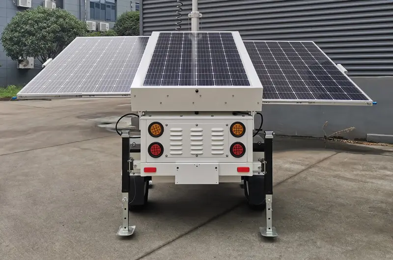 Portable Solar Generator Trailer 3*460w DC12V 3kw BIGLUX Brand 3