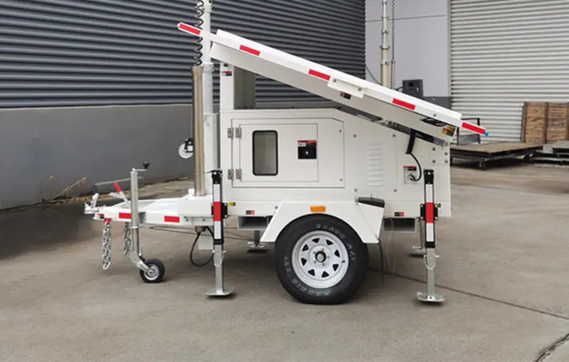 Portable Solar Generator Trailer 3*460w DC12V 3kw BIGLUX Brand 4