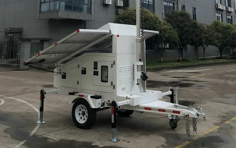 Portable Solar Generator Trailer 3*460w DC12V 3kw BIGLUX Brand 5