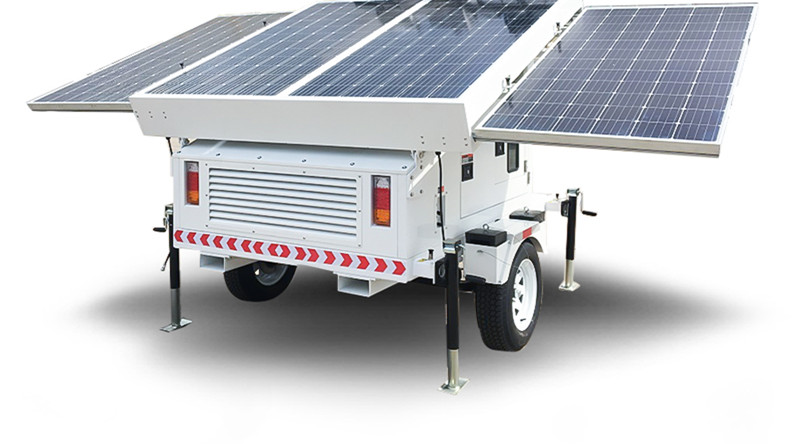 Custom Portable Solar Panels Generator BIGLUX 4