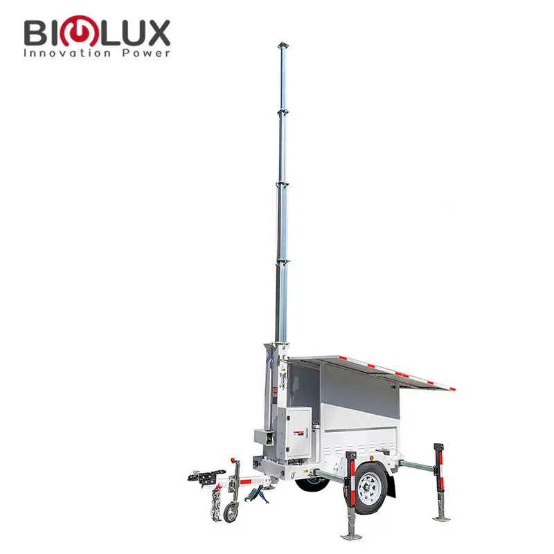 Custom Portable Security Camera Towers BIGLUX 2