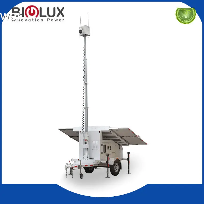 Mobile Solar Security Trailer BIGLUX Brand 1