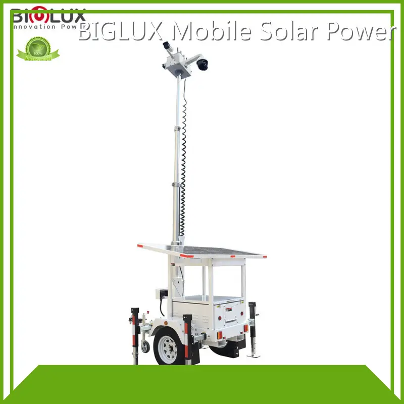 BIGLUX Mobile Solar Security Trailer / 1
