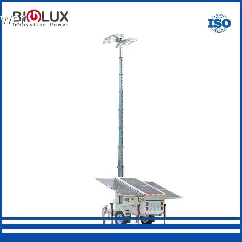 Mobile Led Light Tower Mobile Led Light Tower Manufacture 1
