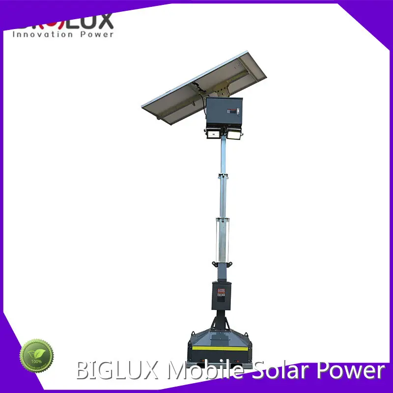Mobile Floodlight Tower with Generator BIGLUX Company 1