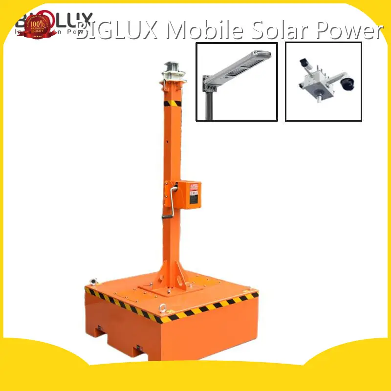 BIGLUX Portable Light Tower for Sale - BIGLUX Mobile Solar Power 1
