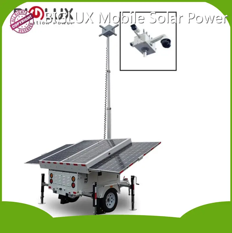 Quality BIGLUX Brand Mobile CCTV Tower 1