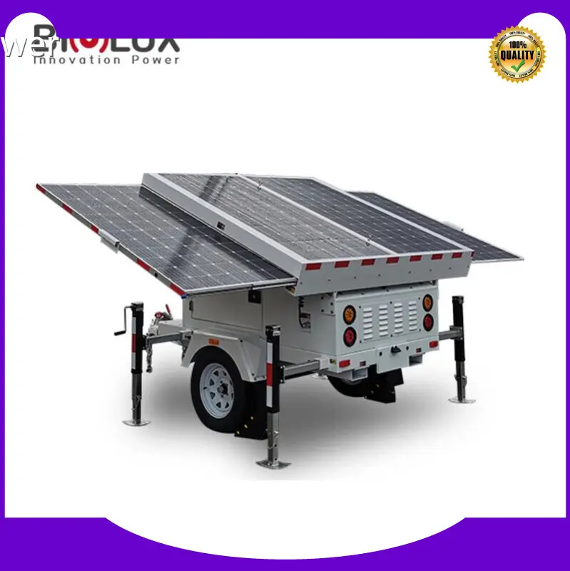 Mobile Solar Power Generator BIGLUX 1