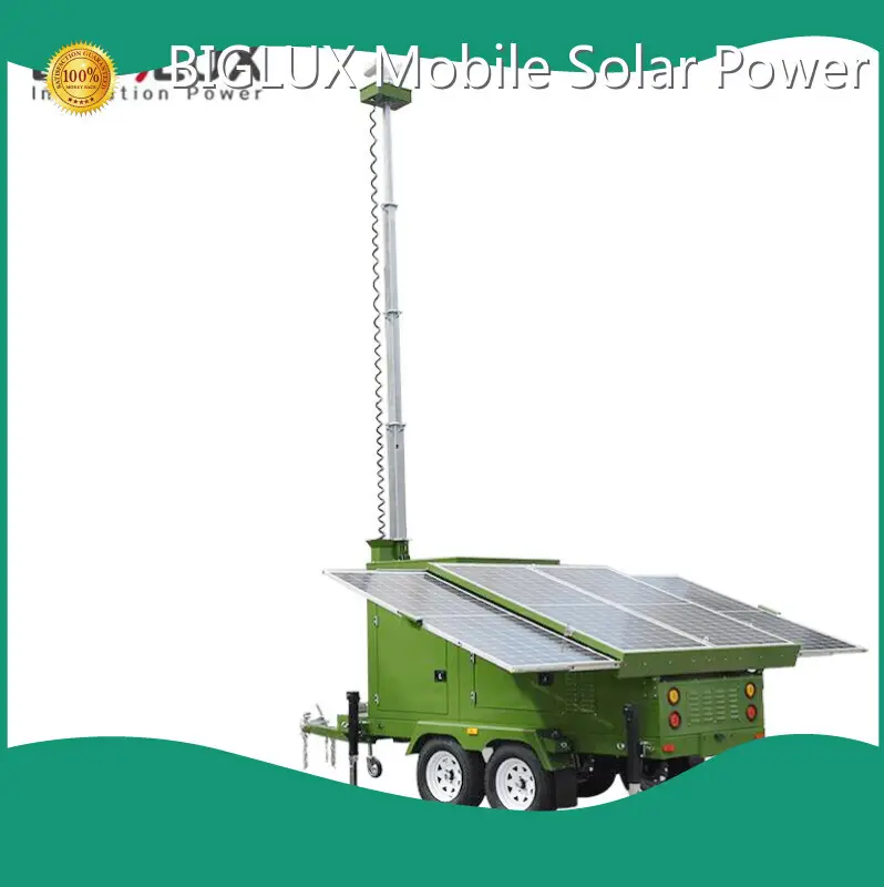 Quality BIGLUX Brand Solar Camera Trailer 1