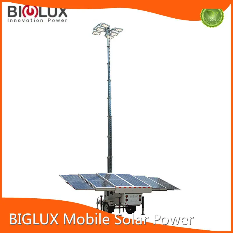 Wholesale Portable Led Light Towers for Sale BIGLUX Brand 1