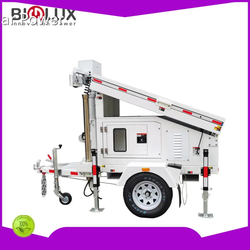 BIGLUX Solar Cctv Trailer - 1