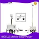 Hot 1.5kW/1.5kVA Solar Security Trailer Pneumatic Winch Lifting BIGLUX Brand 1