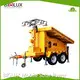 Hot 4x460W Longi Solar Panels Mobile Lighting Tower Y 5KW Diesel Generator BIGLUX Brand 1