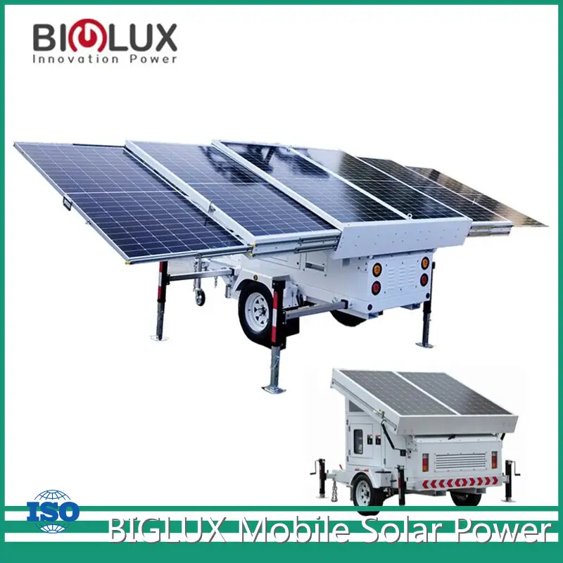 1 × AC240V / AC120V with Charger Off Grid Portable Solar Generator BIGLUX Manufacture 1