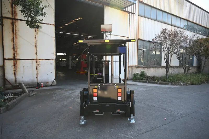 Biglux Custom Aluminum Alloy 4 × 200Ah Solar Camera Trailer BIGLUX 4 Days for 80w 4