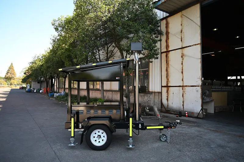 Biglux Custom Aluminum Alloy 4 × 200Ah Solar Camera Trailer BIGLUX 4 Days for 80w 5