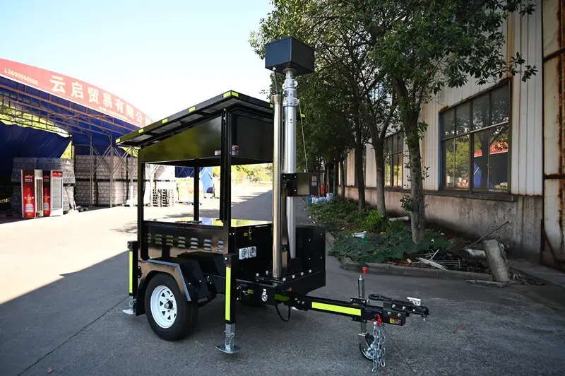 Biglux Custom Aluminum Alloy 4 × 200Ah Solar Camera Trailer BIGLUX 4 Days for 80w 6