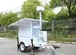 Electric 2 at Rear Optional 100W with Sensor BIGLUX Brand Portable Solar Array Trailer Supplier 4