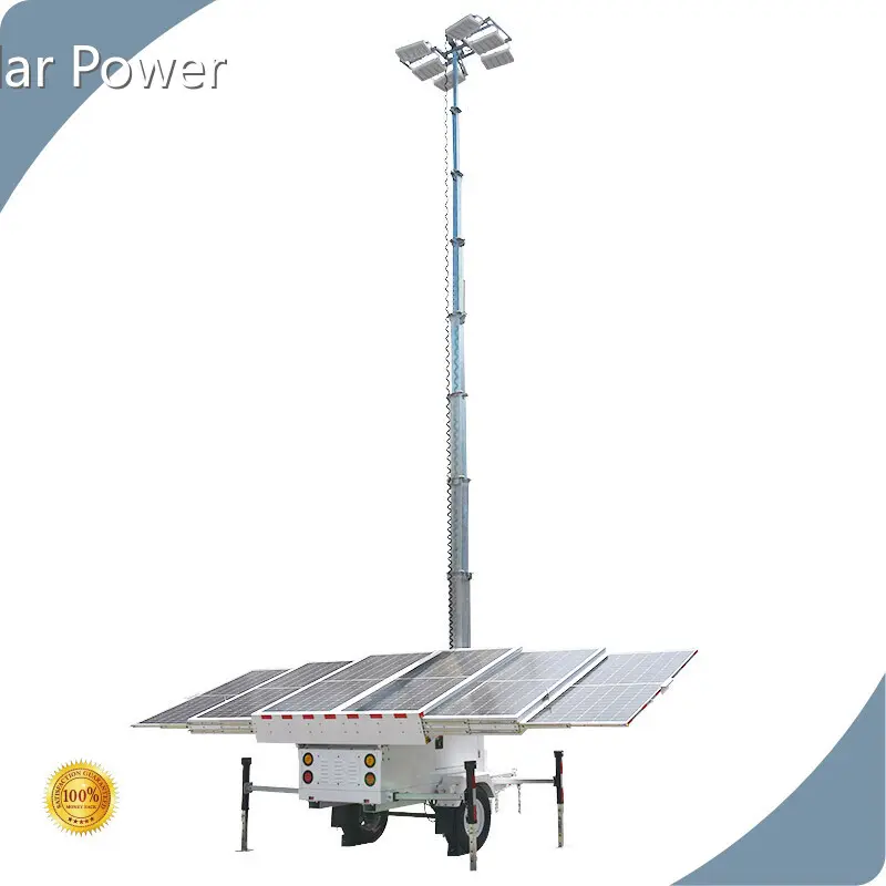 BIGLUX Brand 19.2 Hours Mobile Lighting Tower for Sale 180000Lms Supplier 1