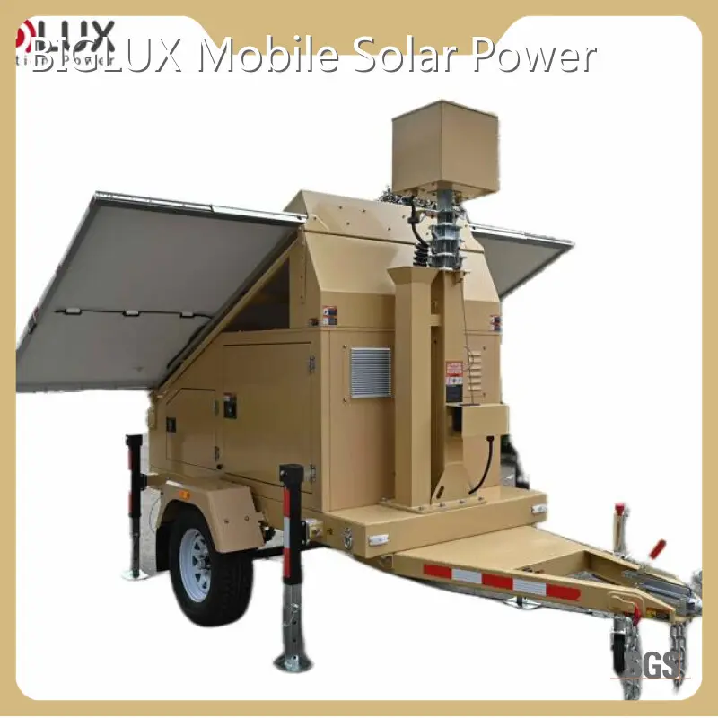 Solar Camera Trailer 60A MPPT Solar Camera Trailer BIGLUX Brand 1