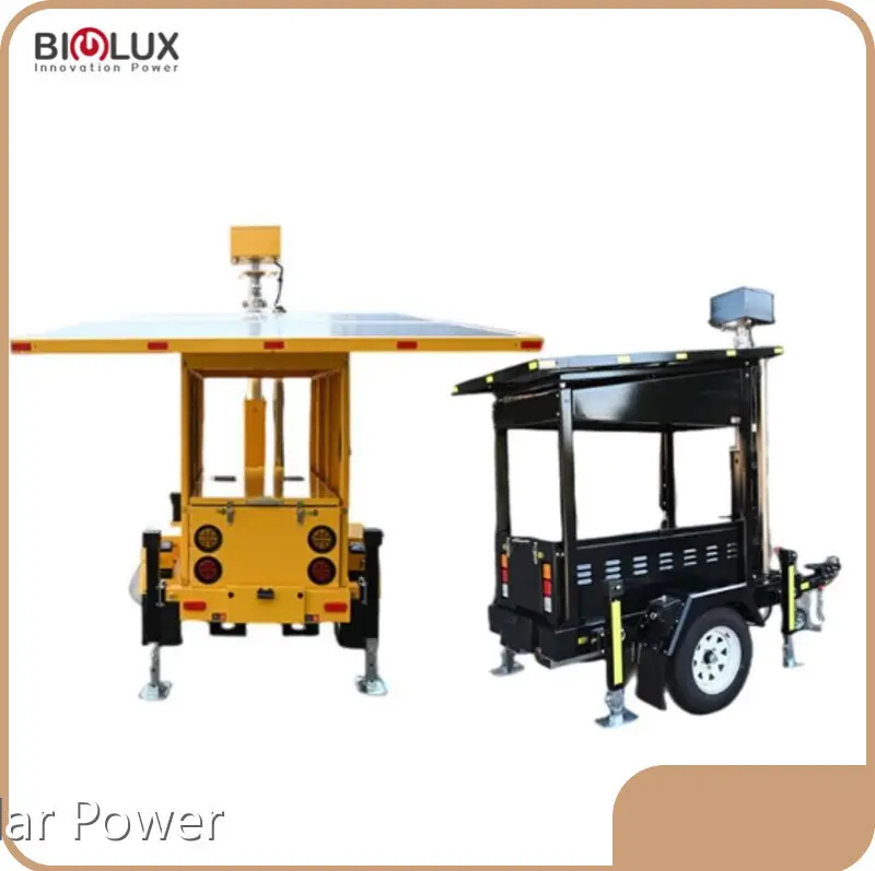 Mobile CCTV Tower 4 Days for 80W Mobile CCTV Tower BIGLUX Brand 1