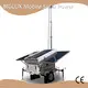 Quality BIGLUX Brand Solar Surveillance Trailer 2 × Cat6 + 2 × Supply 4 Days for 120W 1