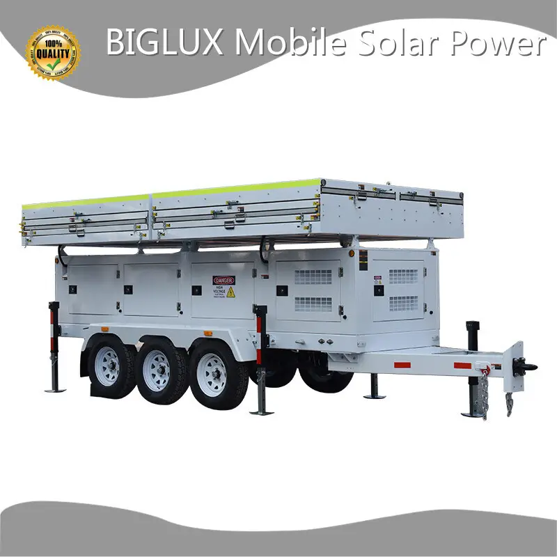 Mobile Solar Power Plant 32 × 200Ah 1 × AC240V / AC120V China Mobile Solar Power Plant Manufac... 1