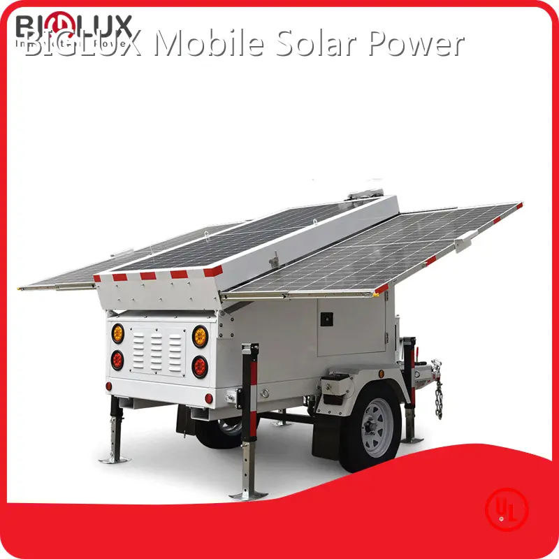 95% Efficiency Biglux Ball Hitch Solar Generator Manufacturer BIGLUX Brand 1
