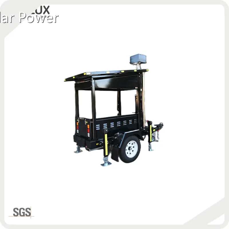 Biglux Custom Aluminum Alloy 4 × 200Ah Solar Camera Trailer BIGLUX 4 Days for 80w 1
