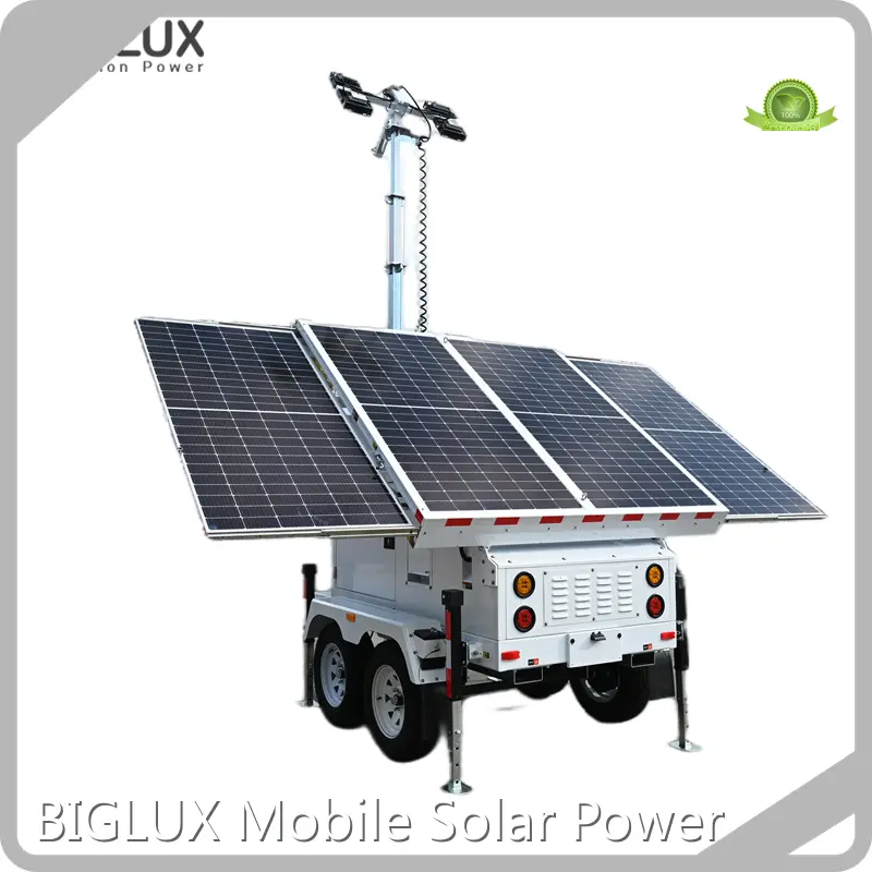 BIGLUX Brand 45 Days Electric Lifting 100kg Load Led Portable Light Tower US/EU/AU Standard Fa... 1
