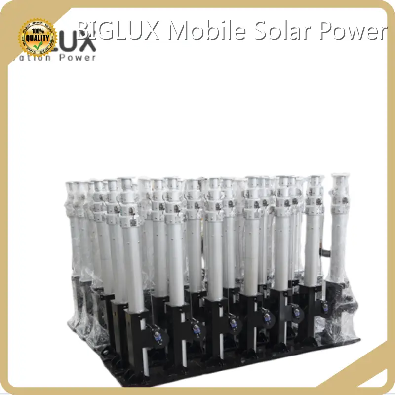 BIGLUX Brand 30 5 Mobile Solar Security Trailer Manual 1