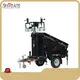 BIGLUX Brand 19200W·h GEL 2 at Rear Custom Mobile Solar Security Trailer 1