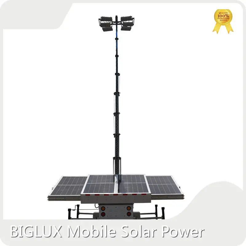 Mobile Lighting Tower Manufacturers Ball Hitch 9 M 100kg Load Mobile Lighting Tower Manufactur... 1