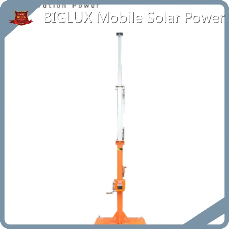 BIGLUX Manual Lifting BIGLUX Portable Security Camera Towers 1