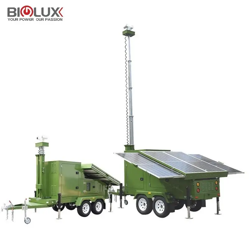 Creative Rapid Deployment Cctv Tower for Sale for Public Security 2