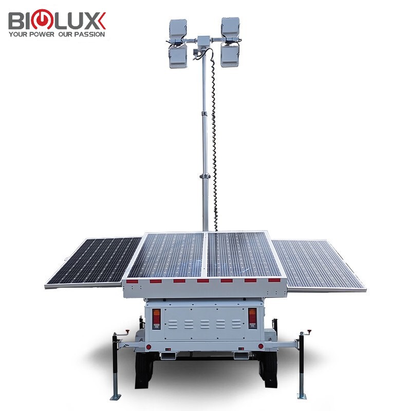 BIGLUX nieuwste mobiele zonne-lichtmast 2