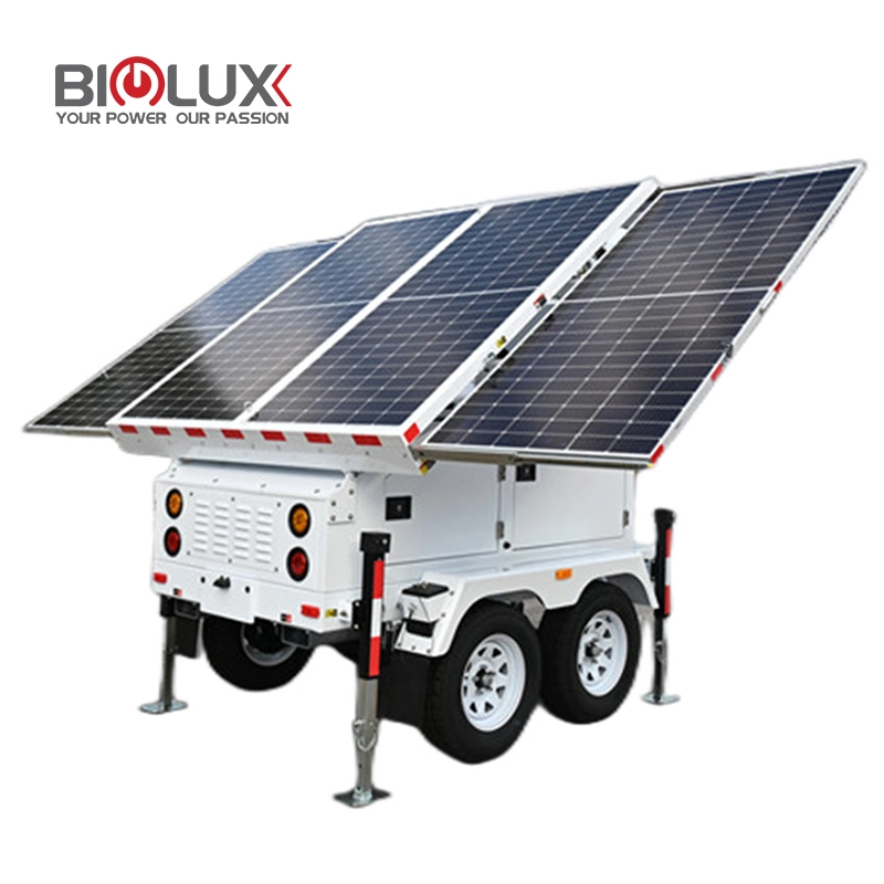 Generatore solare mobile con alimentazione CC 1