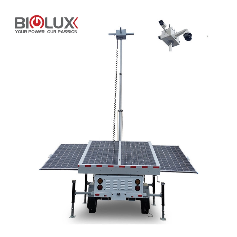 Diesel Genset Solar Hybrid CCTV Tower 1