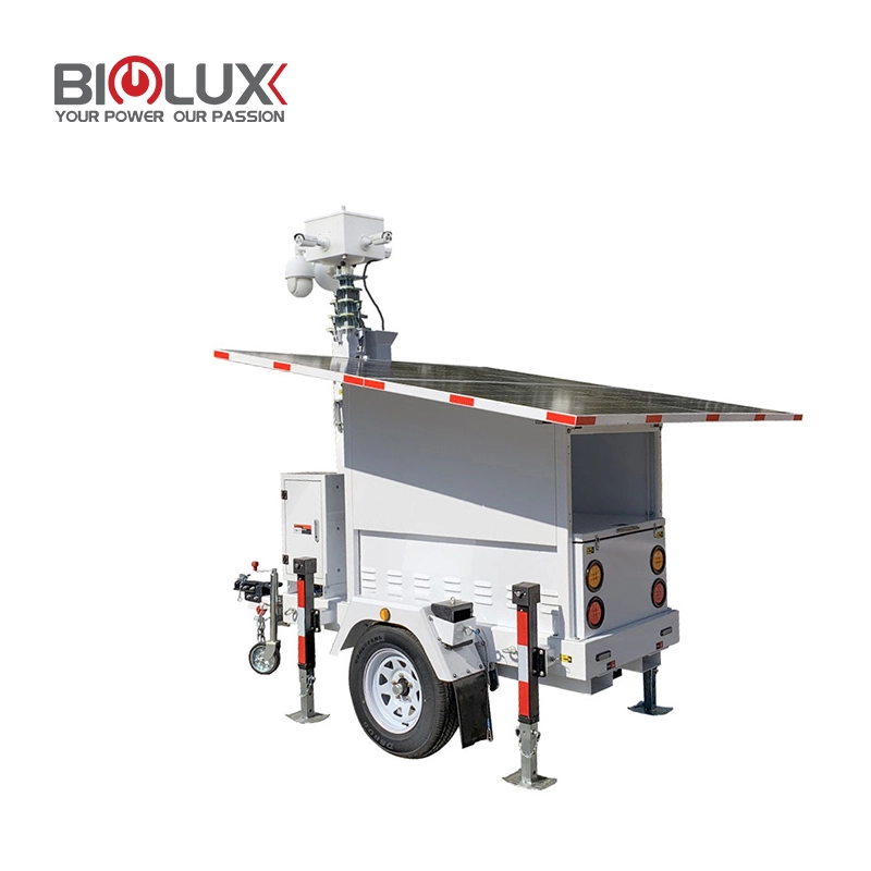 Biglux solar power surveillance trailer 1