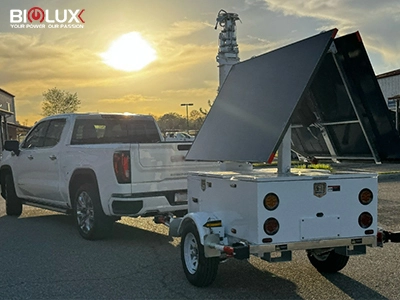 Biglux HiSOLO Mobile Solar CCTV Trailer Outdoor Surveillance Solutions 1