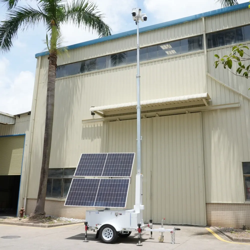 Hot Sale Portable CCTV Tower for Logistic Center 7