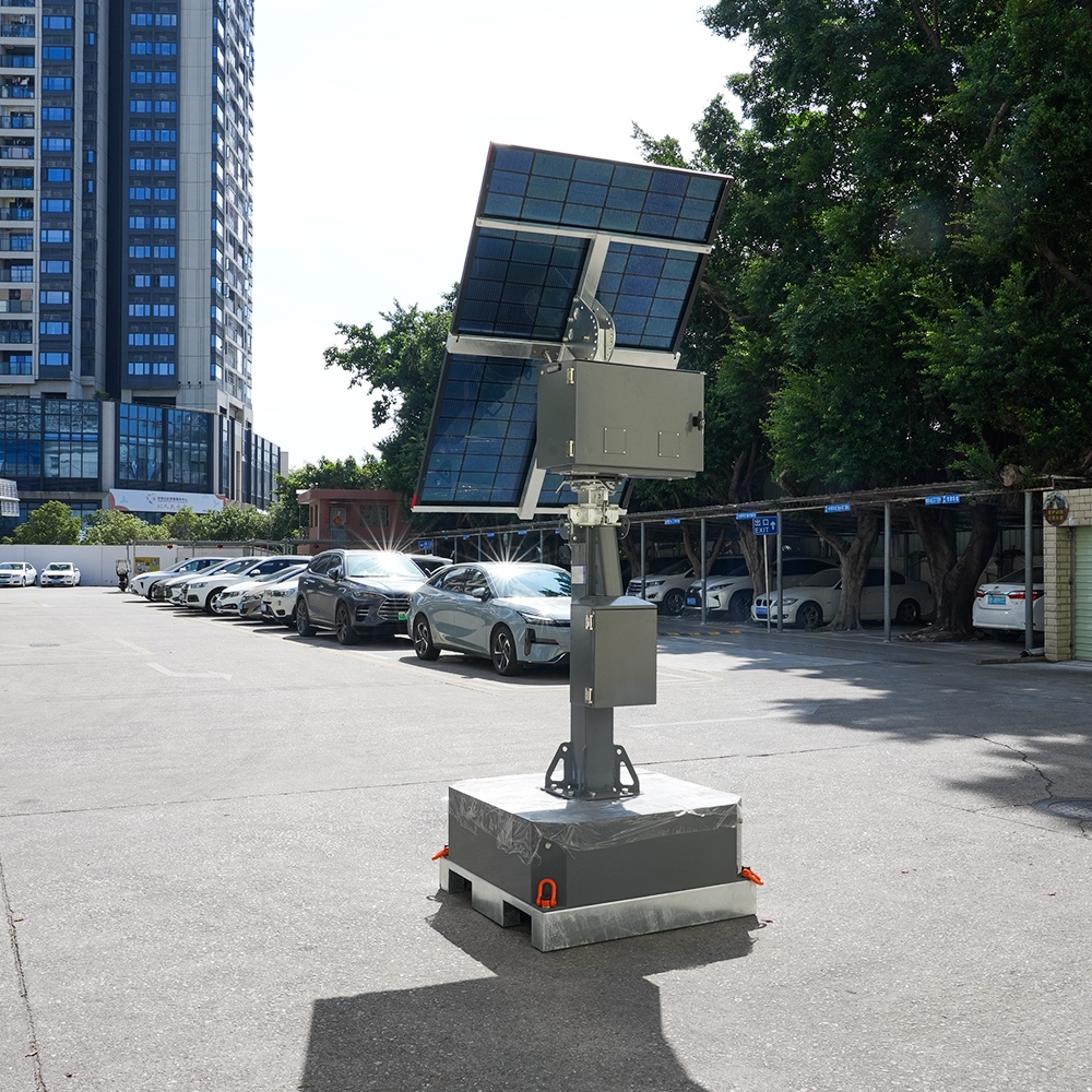Menara CCTV Luar Grid Highway Guardian 7