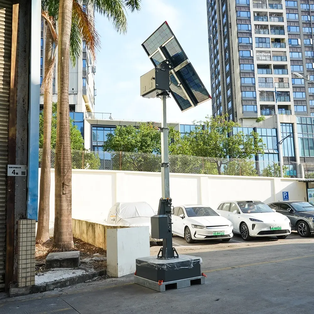 BIGLUX Mobile Cctv Tower for Sale Factory 4