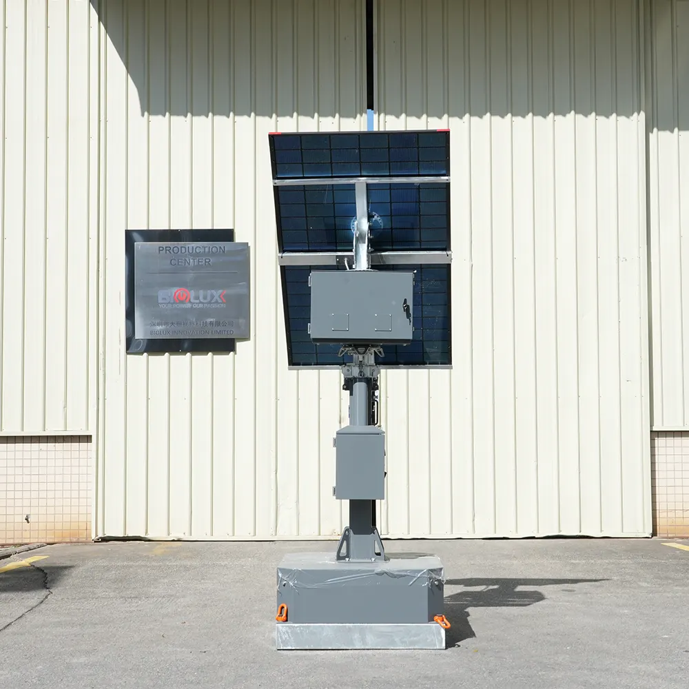 BIGLUX Mobile Cctv Tower for Sale Factory 3